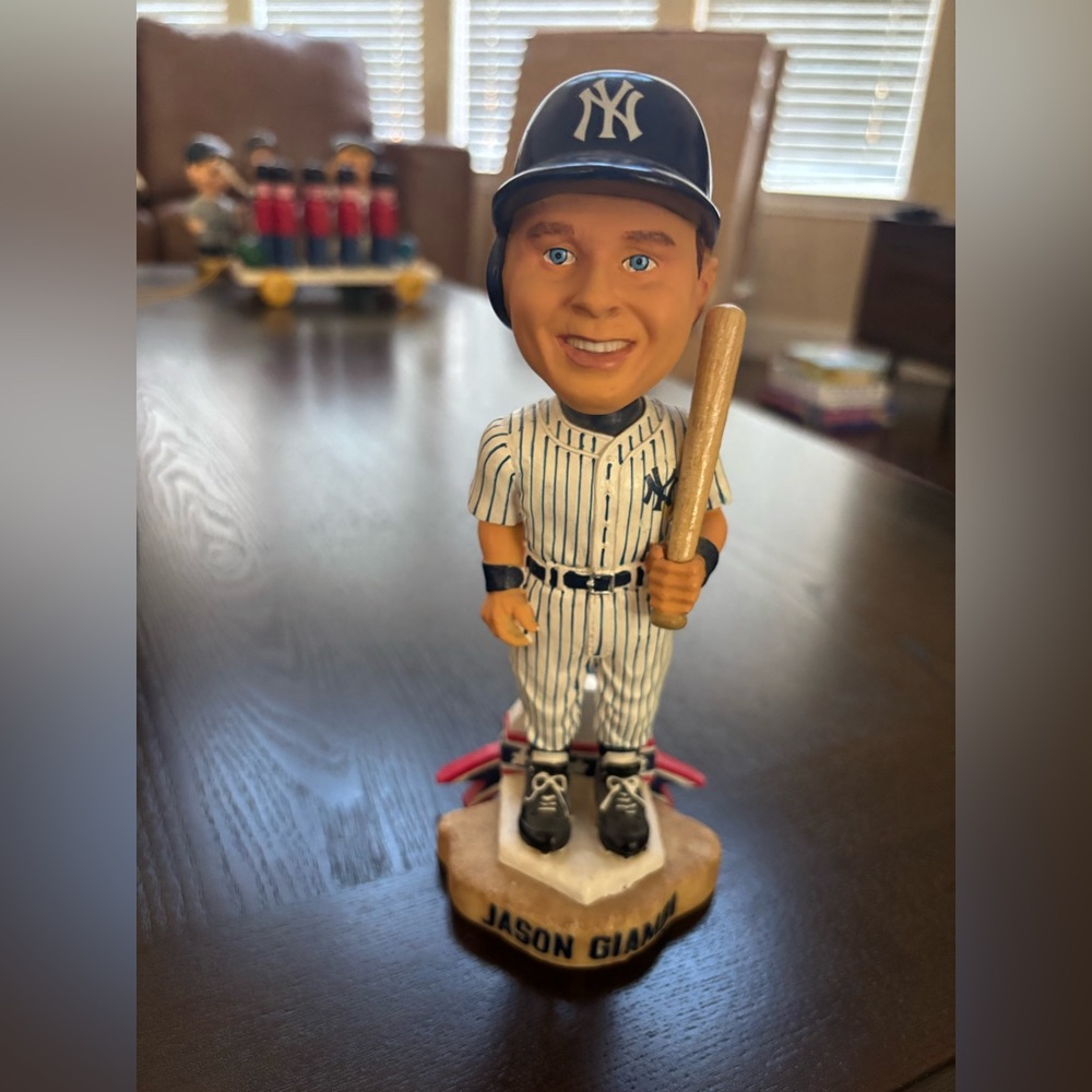 Jason Giambi New York Yankees Bobblehead SGA Stadium Giveaway | Early 2000s